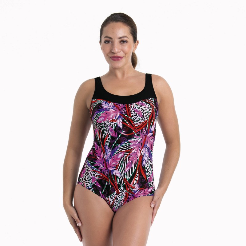 Style Porto Care-jednodílné plavky 6336 magenta - Anita Care - Dámské oblečení plavky
