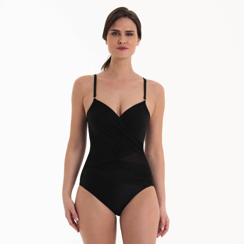 Style Jinelle jednodílné plavky 7404 black - Anita Classix - Dámské oblečení plavky