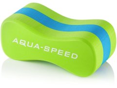 AQUA SPEED Plavecké desky Ósemka "3" Junior Green/Blue 7064593