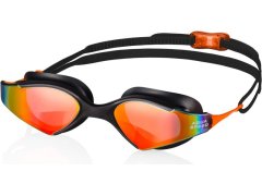 Plavecké brýle AQUA SPEED Blade Mirror Black/Orange 7064605