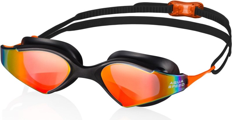 Plavecké brýle AQUA SPEED Blade Mirror Black/Orange - Dámské oblečení plavky plážové oblečení a doplňky