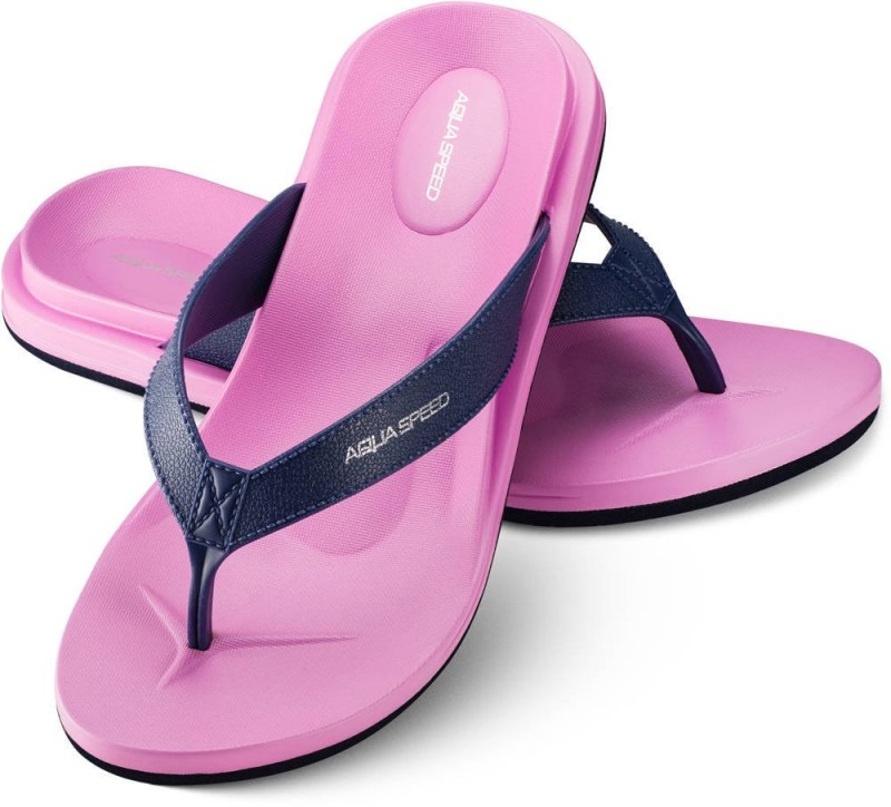 AQUA SPEED Plavecká obuv do bazénu Solea Pink/Navy Blue - Dámské oblečení plavky plážové oblečení a doplňky