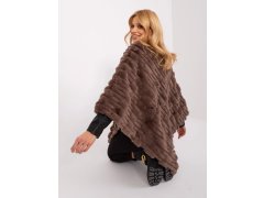 Poncho AT PN 2347.68 hnědý -FPrice