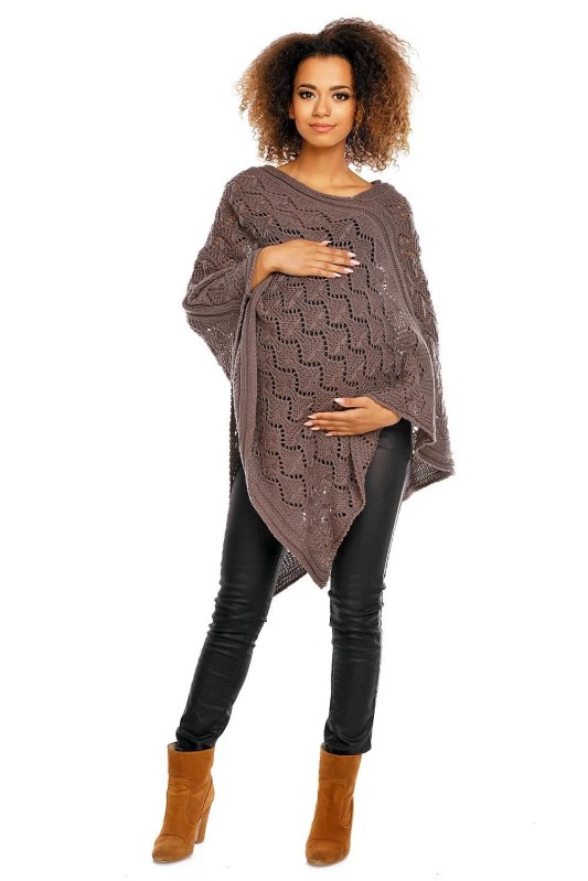 Těhotenské vesty model 94516 PeeKaBoo - Dámské oblečení pončo