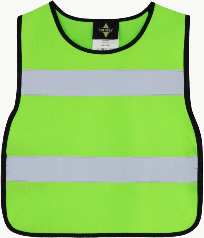Korntex P100 – Amigo Pončo s&nbsp;vysokou viditelností 76.P101 neon green - Dámské oblečení pončo