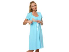 Dámská kojící košile Radosc Světle modrá - Italian Fashion 6199893
