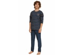 Chlapecké pyžamo Harry modré s pruhy 5585748
