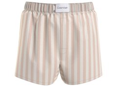 Dámské pyžamové šortky QS6892E FRN proužky - Calvin Klein 6130015