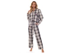 Dámské pyžamo Roxy 2475 Ecru-černá - L&L Lamp 7229992