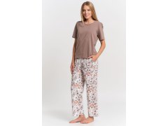 Dámské pyžamo PDD4900-026 béžové - Moraj