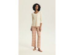 Dámské pyžamo Denise 43671 ecru - Henderson