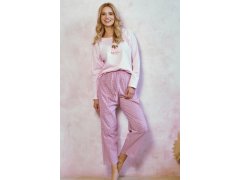 3434 DÁMSKÉ DLOUHÉ PYŽAMO ELISA S-XL