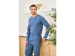 3474 PÁNSKÉ DLOUHÉ PYŽAMO LORENZO M-2XL