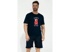 PÁNSKÉ PYŽAMO KR 326/205 GUMOVÝ KRÁL