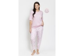 3568 DÁMSKÉ PYŽAMO ADRIA 2XL-3XL