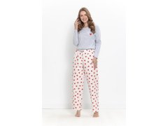 3624 DÁMSKÉ DLOUHÉ PYŽAMO CORIN S–XL