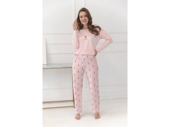 3623 DÁMSKÉ DLOUHÉ PYŽAMO NOLA S–XL