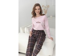 3619 DÁMSKÉ DLOUHÉ PYŽAMO KAYLA S–XL