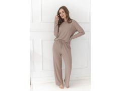 3621 DÁMSKÉ DLOUHÉ PYŽAMO MARILLA S–XL