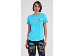 Dámské pyžamo kapri Tropicana 7230565