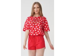 Dámské pyžamo šortky Mon amour 7663223