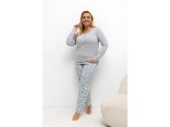 Pohodlná pyžama pro plnoštíhlé model 221182 Forever Pink