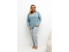 Pohodlná pyžama pro plnoštíhlé model 221183 Forever Pink