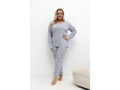 Pohodlná pyžama pro plnoštíhlé model 221195 Forever Pink