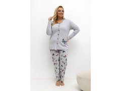 Pohodlná pyžama pro plnoštíhlé model 221199 Forever Pink