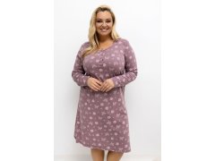 Noční košile plus size model 221200 Forever Pink