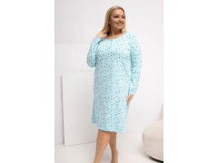 Noční košile plus size model 223302 Forever Pink