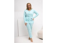 Pohodlná pyžama pro plnoštíhlé model 223306 Forever Pink