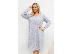 Noční košile plus size model 223307 Forever Pink