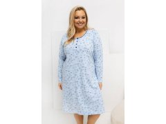Noční košile plus size model 223308 Forever Pink