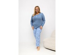 Pohodlná pyžama pro plnoštíhlé model 226131 Forever Pink