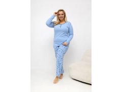 Pohodlná pyžama pro plnoštíhlé model 226133 Forever Pink