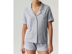 Pyžamo Atlantic NLP-496 kr/r S-2XL dámské rozepínací 7229191
