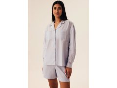 Henderson Dámské pyžamo 42782 Nanda dlouhé/r S-XL pruhované 7230459