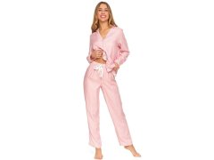 Pyžamo Moraj PDD5800-006 dlouhé/r S-XL pruhované 7230777