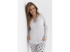 Pyžamo Cana 149 dlouhé/r 2XL rozepínací 7230913
