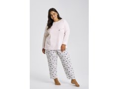 Taro Ella pyžamo 3465 délka/r 2XL-3XL Z25/26 dámské