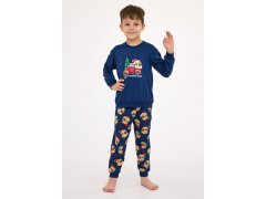 Cornette Kids Boy 593/172 Teddy 2 l/r Vánoční pyžamo 86-128