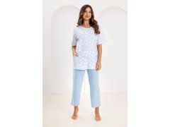 Pyžamo Regina 738 cr/r M-XL W26 dámské rozepínací