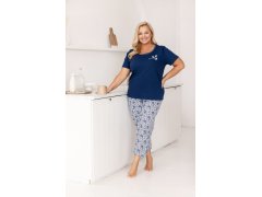 Pyžamo Regina 729 cr/r 2XL-3XL W26 dámské