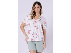 Pyžamo Leveza 1725 Vivian kr/r M-2XL