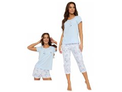 Pyžamo Cornette 466/344 Delicate kr/r třídílné S-2XL