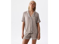 Pyžamo Atlantic NLP-496 kr/r S-2XL pruhované