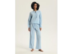 Henderson Dámské pyžamo 45313 Eleni long/r S-3XL Muslin