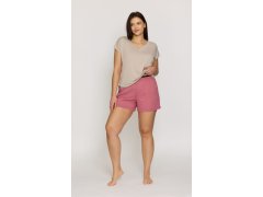 Mefemi Mix&Match Mila PDI1 Hladké pyžamové šortky S-2XL