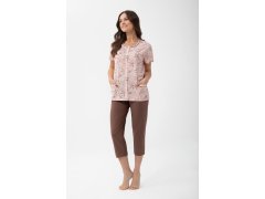 Pyžamo Luna 1304 kr/r 2XL-3XL L26 rozepínací